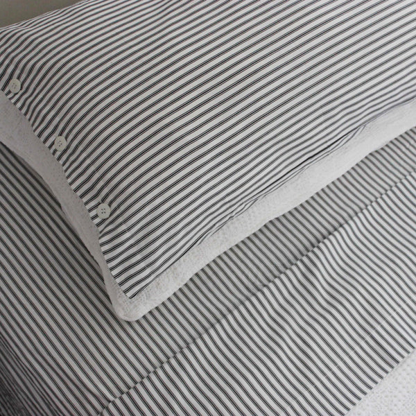 CLASSIC TICKING SHEET SETS & PILLOWCASES