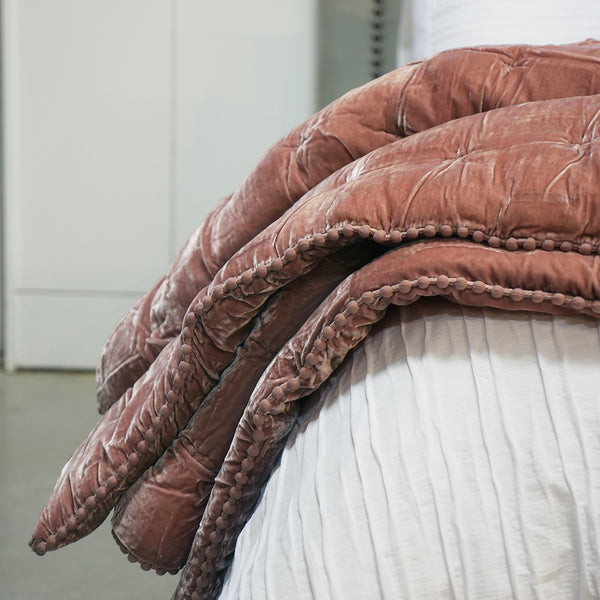 CRUZ VELVET COMFORTERS & COVERLETS