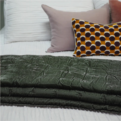 CRUZ VELVET COMFORTERS & COVERLETS